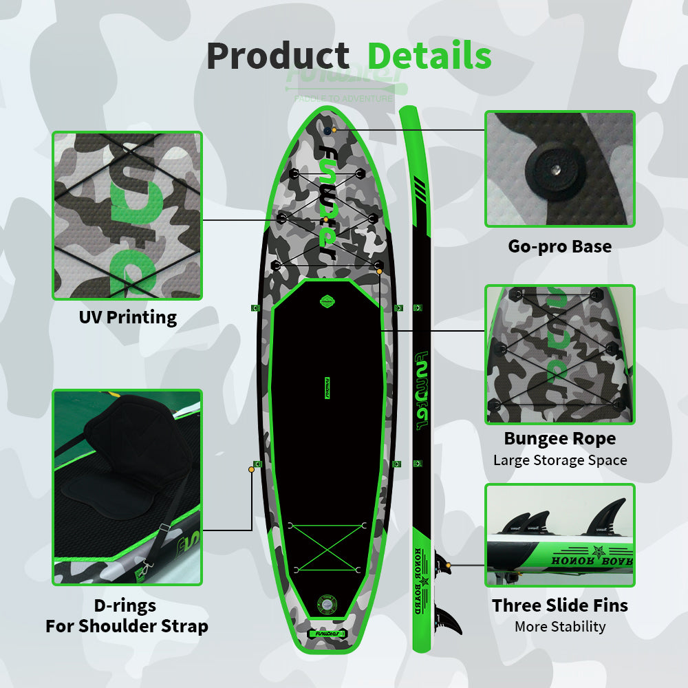 INFLATABLE STAND-UP PADDLE －Jungle Secrets