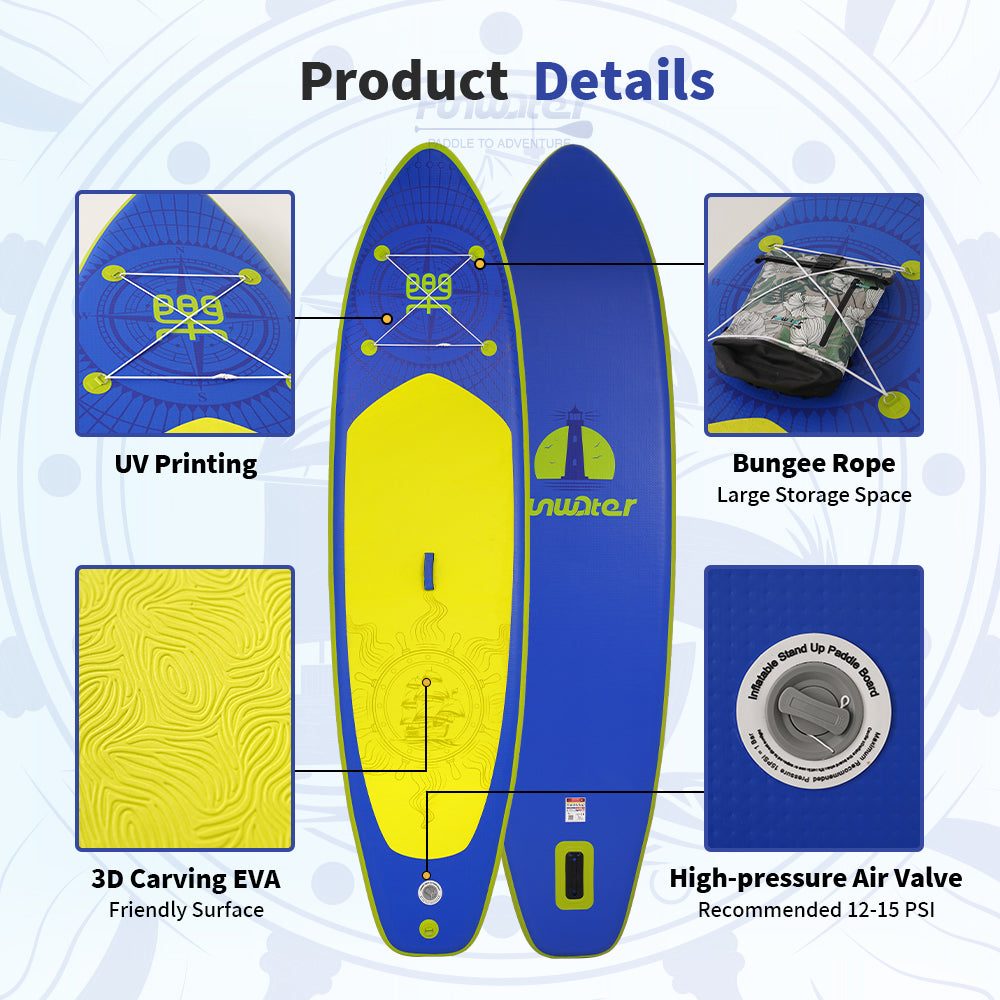 INFLATABLE STAND-UP PADDLE －Sail Boat